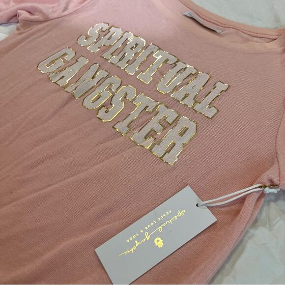 Spiritual Gangster Pullover Sweater Pink size XS - Picture 9 of 9
